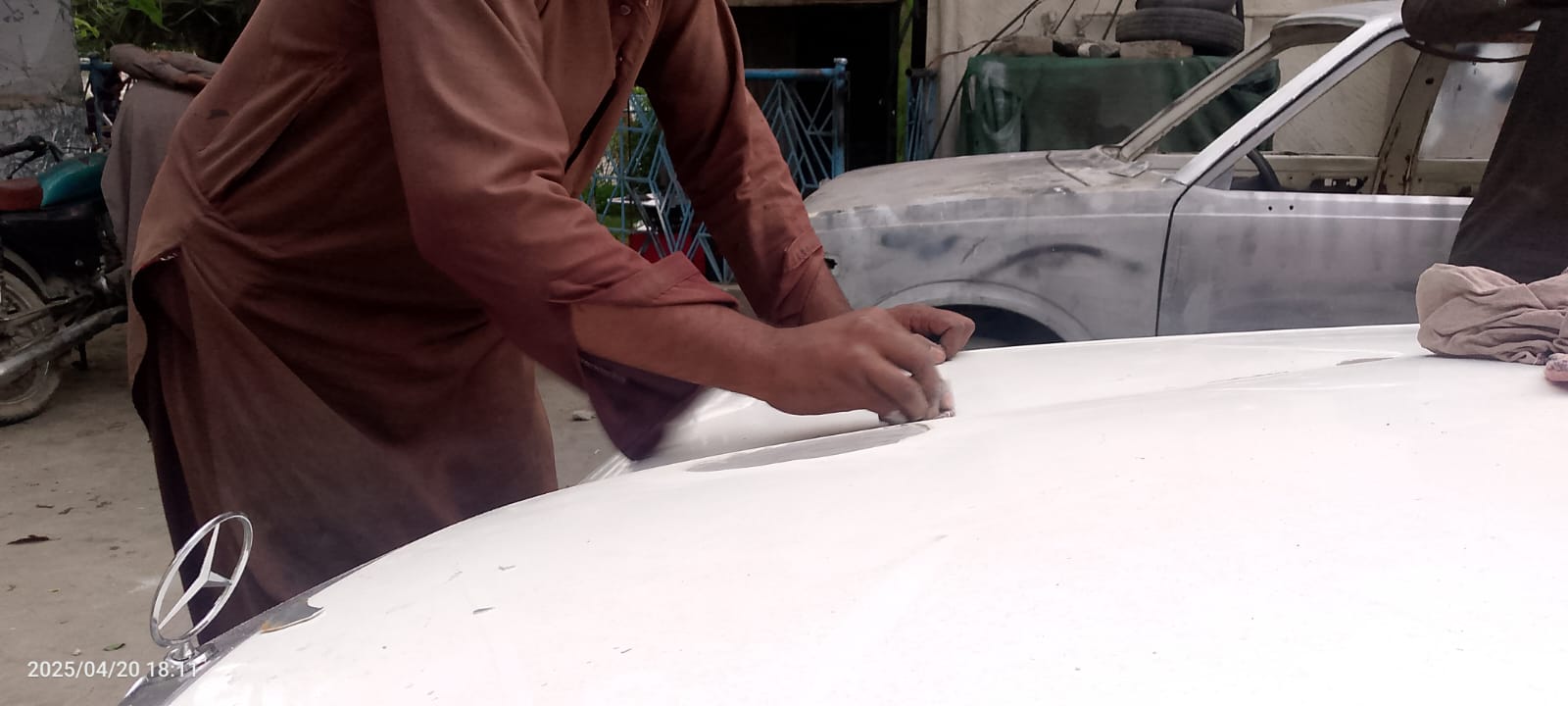 Vehicle repair at Fakhar Auto Workshop