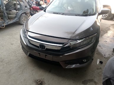 Car Painting at Fakhar Auto Workshop